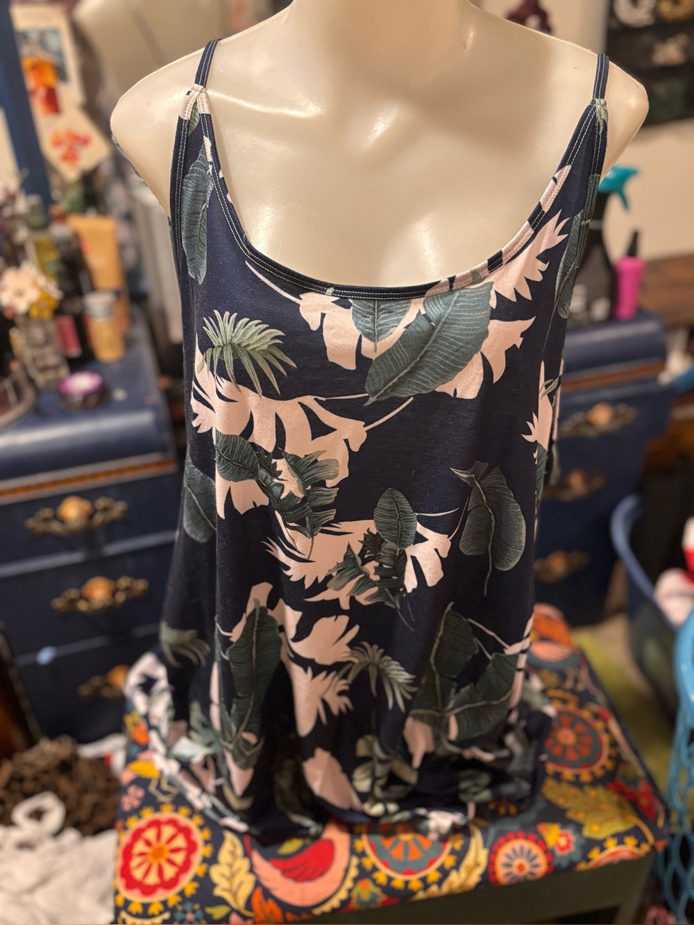 Floral summer dress with pockets